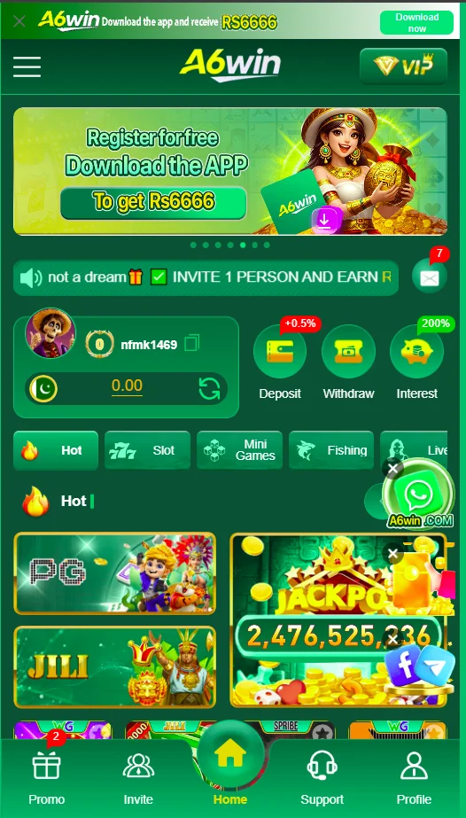 A6Win Game App