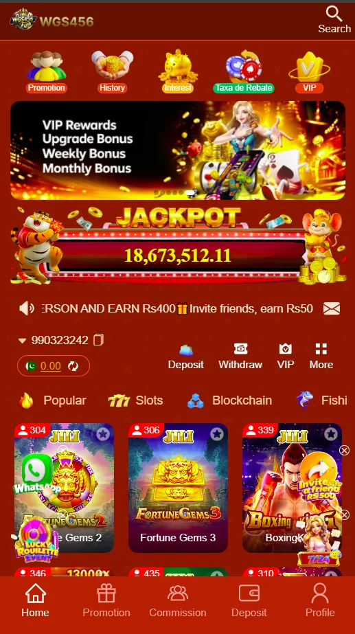 WGS456 Game App