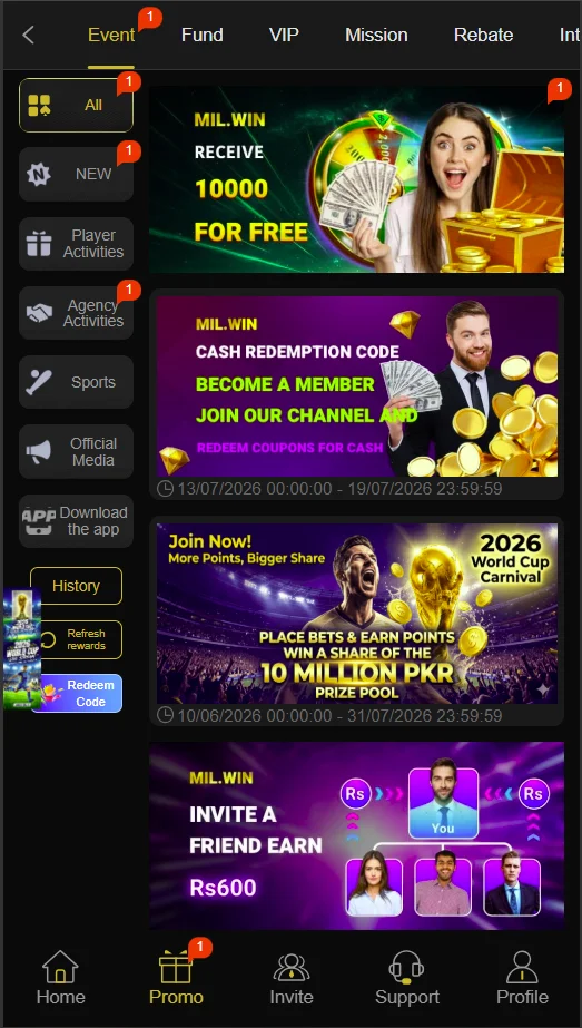 MIL WIN Game Download