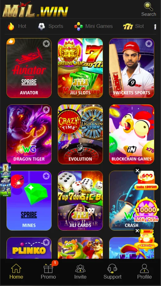 MIL WIN Game APK