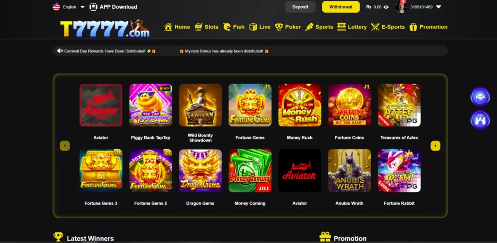 T7777 Game Download Guide