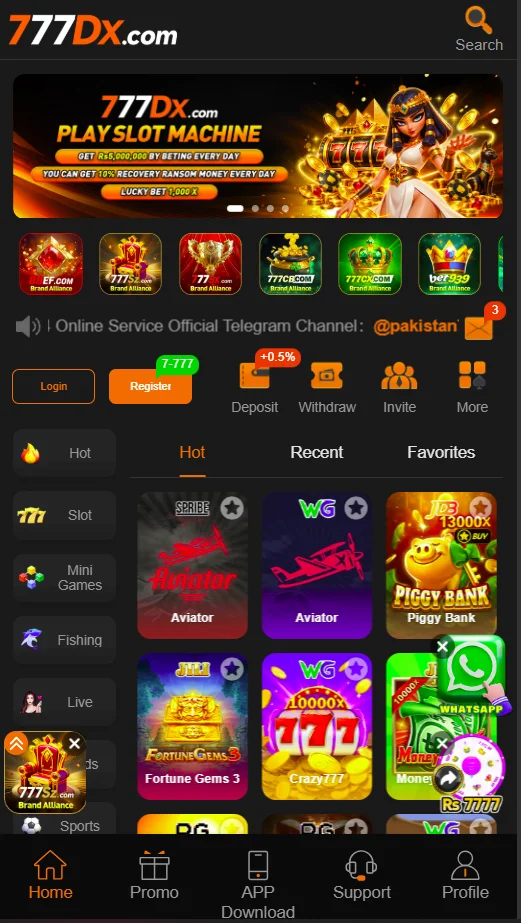 777DX Game 