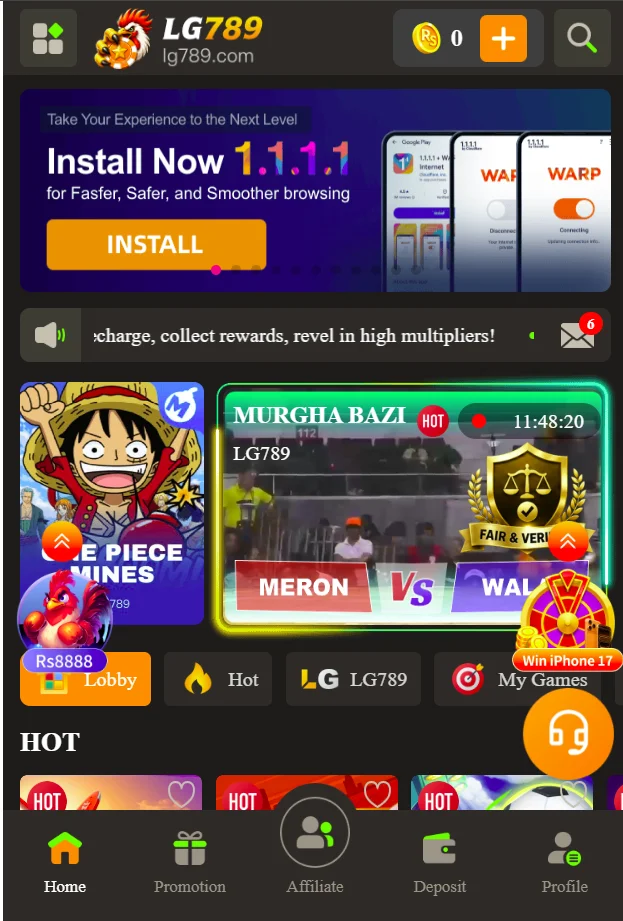 LG789 Game App